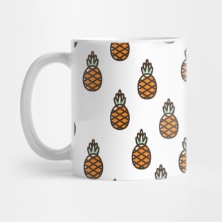 Pineapple Emoji , Glitter Pineapple , Cool Sunglasses Pineapple Emoji For Mothers Day Mug